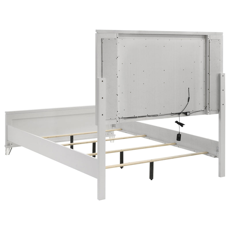 Marmore 4-piece Queen Bedroom Set White - 224961Q-S4