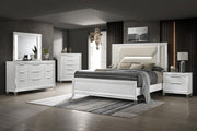 Marmore 5-piece Queen Bedroom Set White - 224961Q-S5