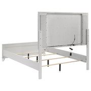Marmore 5-piece Queen Bedroom Set White - 224961Q-S5