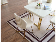 Marsel Diningroom (Consol With Mirror & Dining Table & 6 Dining Chair) - 115-MAR-SET