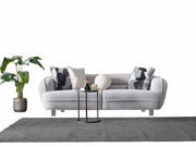 Marsilya 4-pieces (2 Sofa & 2 Chair) Livingroom Set Grey in Grey - 101-MAR-FER875-3311