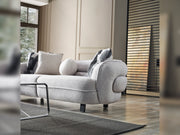 Marsilya 4-pieces (2 Sofa & 2 Chair) Livingroom Set Grey in Grey - 101-MAR-FER875-3311