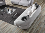 Marsilya 4-pieces (2 Sofa & 2 Chair) Livingroom Set Grey in Grey - 101-MAR-FER875-3311