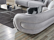 Marsilya 4-pieces (2 Sofa & 2 Chair) Livingroom Set Grey in Grey - 101-MAR-FER875-3311