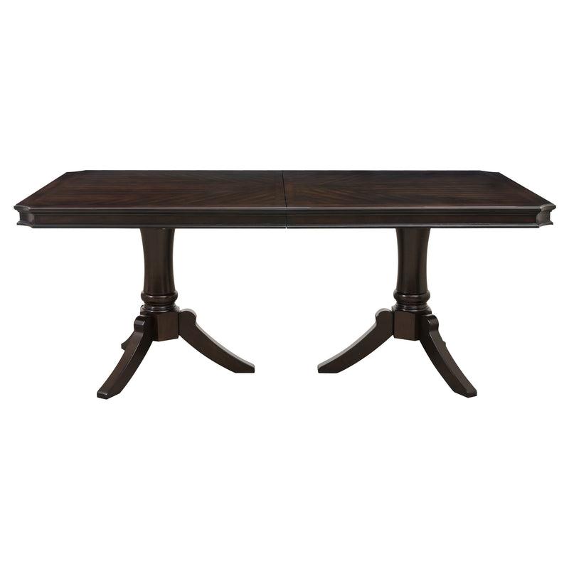 Marston Dark Cherry Extendable Dining Set - Gate FurnitureDining Room Set
