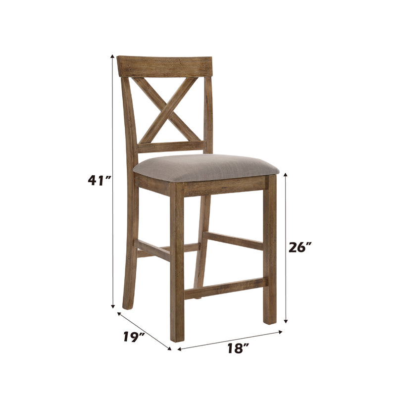 Martha II Counter Height Chair (Set-2) - 70832