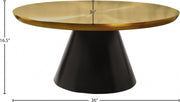 Martini Iron Coffee Table in Gold - 240-C