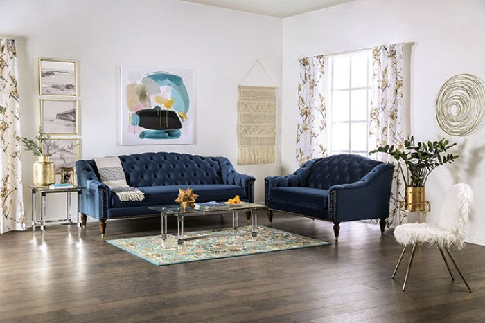 Martinique Blue Loveseat - SM2230-LV