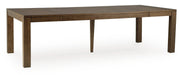 Marxmore Brown Dining Butterfly Extension Table - D863-35
