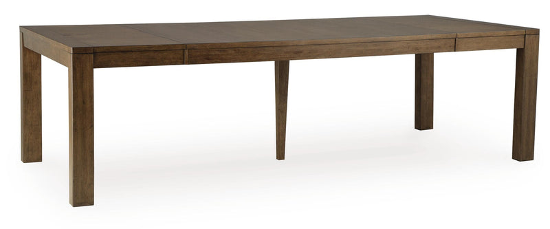 Marxmore Brown Dining Butterfly Extension Table - D863-35
