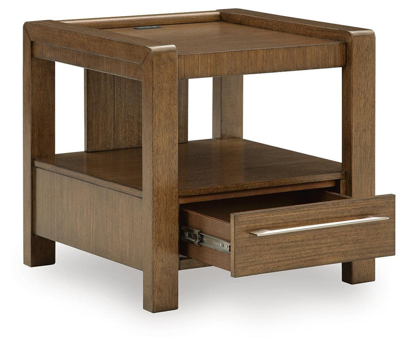 Marxmore Brown End Table - T983-2