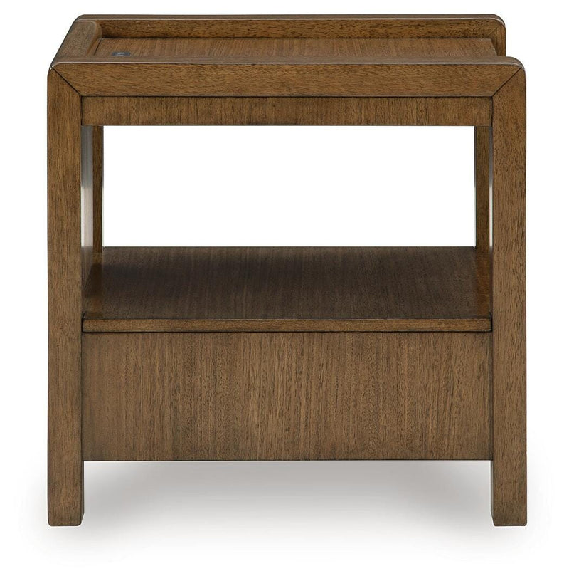 Marxmore Brown End Table - T983-2