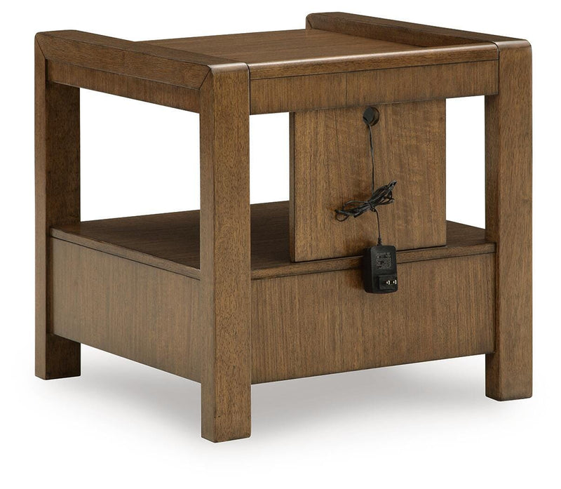Marxmore Brown End Table - T983-2