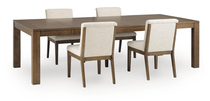 Marxmore Extension Dining Table and 4 Chairs - D863D1