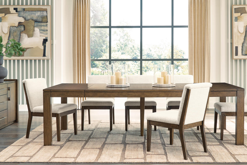 Marxmore Extension Dining Table and 6 Chairs - D863D3