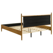 Mason 46-inch Eastern King Panel Platform Bed Light Brown - 315914KE