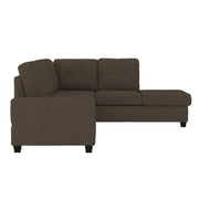 Maston Chocolate Reversible Sectional - Gate FurnitureSectional