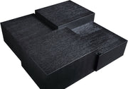 Mateo Oak Veneer Coffee Table in Black - 256Black-CT