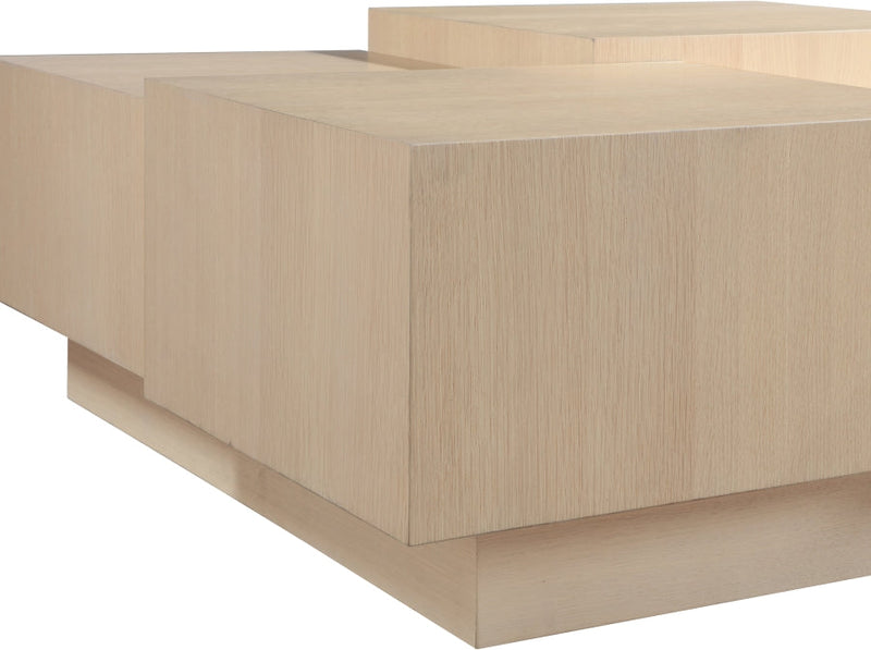 Mateo Oak Veneer Coffee Table in Natural - 256Natural-CT