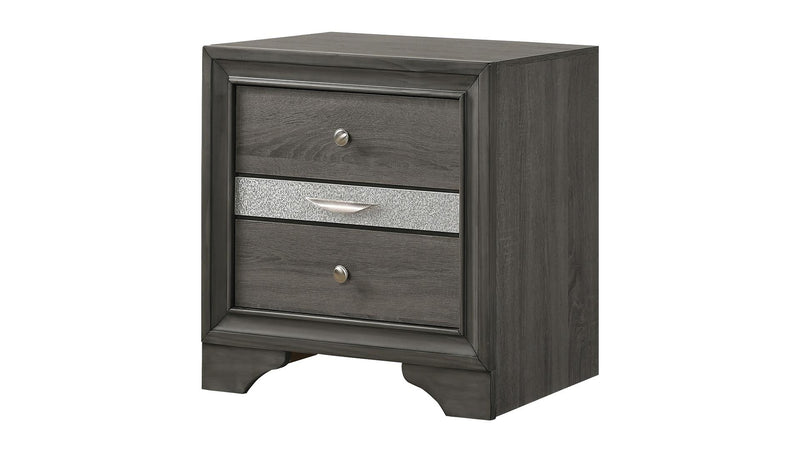 Matrix Nightstand Gray - Matrix Nightstand Gray