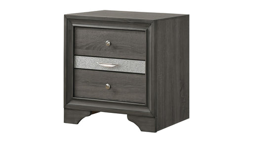 Matrix Nightstand Gray - Matrix Nightstand Gray