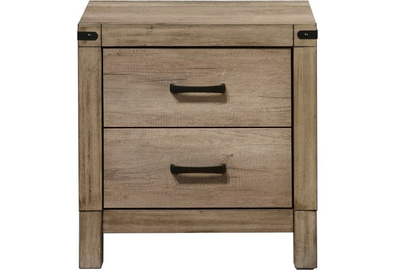 Matteo Light Brown Panel Bedroom Set - Gate FurnitureBedroom Set