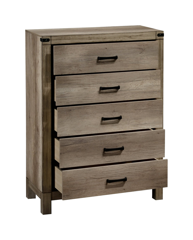 Matteo Melamine Upholstered Panel Bedroom Set - Gate FurnitureBedroom Set