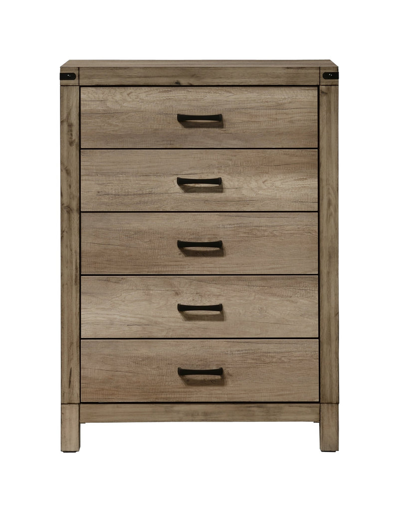 Matteo Melamine Upholstered Panel Bedroom Set - Gate FurnitureBedroom Set