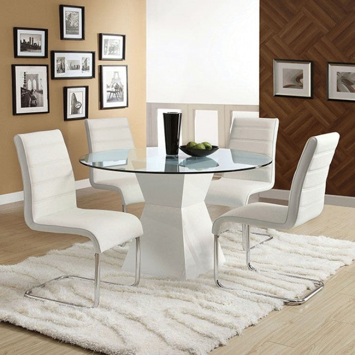 Mauna White Dining Table - CM8371WH-T-TABLE
