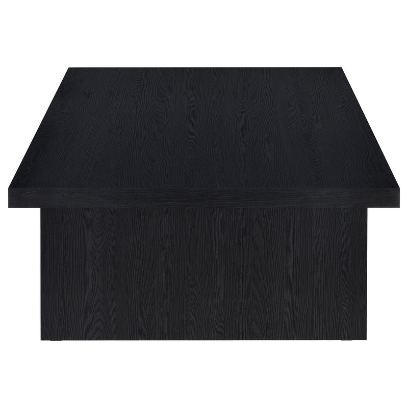 Max 2-piece Rectangular Coffee and End Table Set Black - 706278-S2