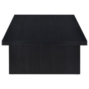 Max 2-piece Rectangular Coffee and End Table Set Black - 706278-S2