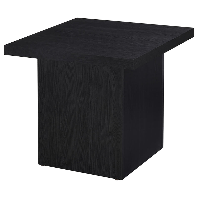 Max 2-piece Rectangular Coffee and End Table Set Black - 706278-S2