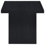 Max 2-piece Rectangular Coffee and End Table Set Black - 706278-S2