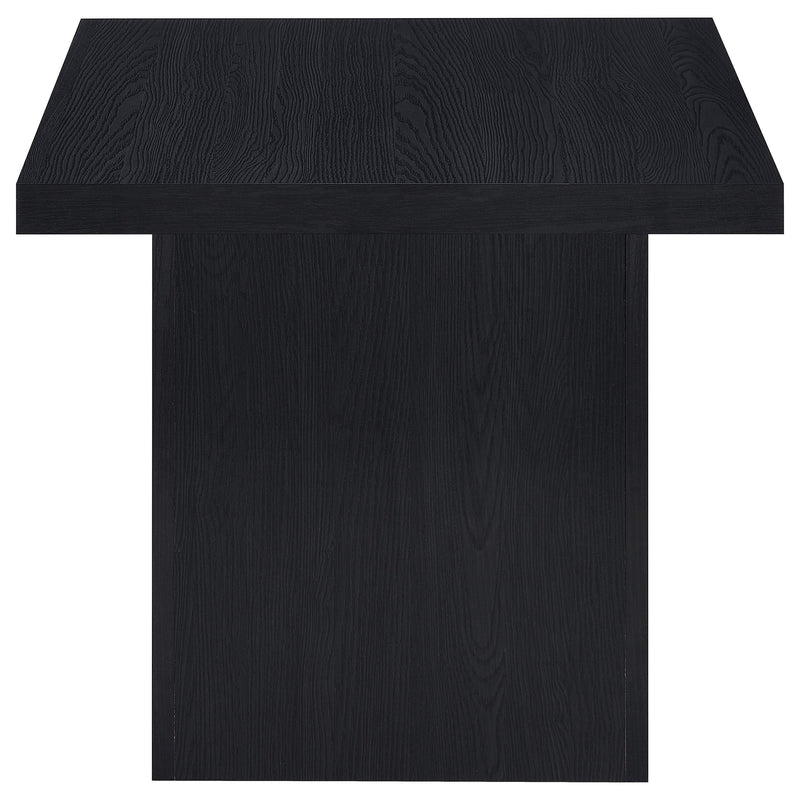 Max 2-piece Rectangular Coffee and End Table Set Black - 706278-S2