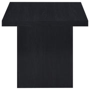 Max 2-piece Rectangular Coffee and End Table Set Black - 706278-S2