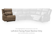Max-Momentum Biscotti Left-Arm Facing Power Recliner - PC8230558