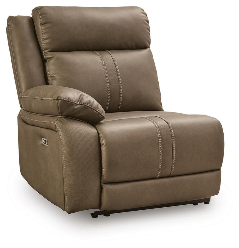 Max-Momentum Biscotti Left-Arm Facing Power Recliner - PC8230558
