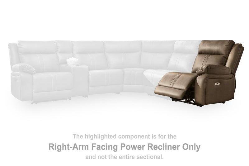 Max-Momentum Biscotti Right-Arm Facing Power Recliner - PC8230562