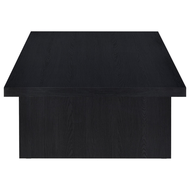 Max Rectangular Engineered Laminate Coffee Table Black - 706278