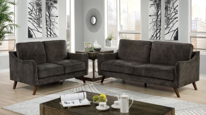 Maxime Dark Gray Loveseat - CM6971DG-LV