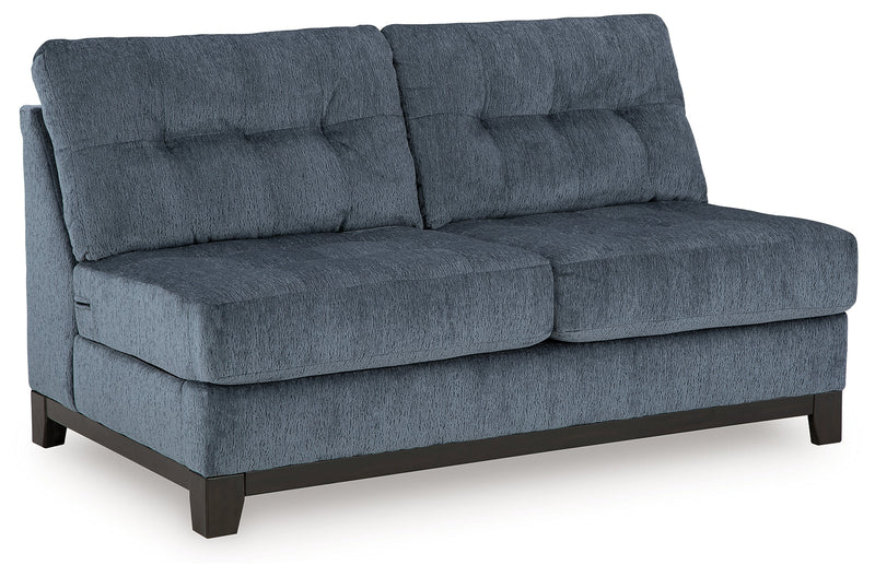 Maxon Place Navy Armless Loveseat - 3300334