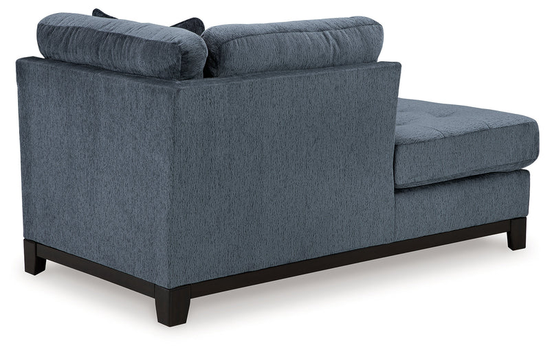 Maxon Place Navy Left-Arm Facing Corner Chaise - 3300316