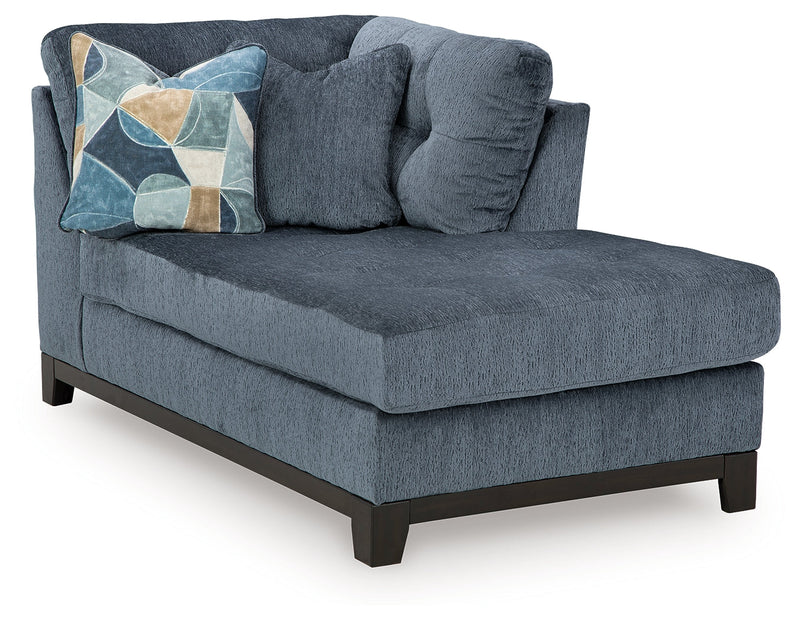 Maxon Place Navy Right-Arm Facing Corner Chaise - 3300317