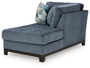 Maxon Place Navy Right-Arm Facing Corner Chaise - 3300317