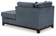 Maxon Place Navy Right-Arm Facing Corner Chaise - 3300317
