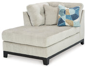 Maxon Place Stone Left-Arm Facing Corner Chaise - 3300416