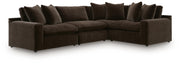 Maxton Heights Bittersweet 4-Piece Sectional - 67807S3
