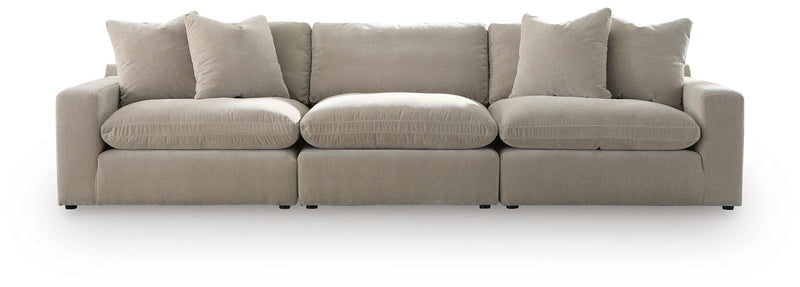 Maxton Heights Pebble 3-Piece Sectional Sofa - 67808S2