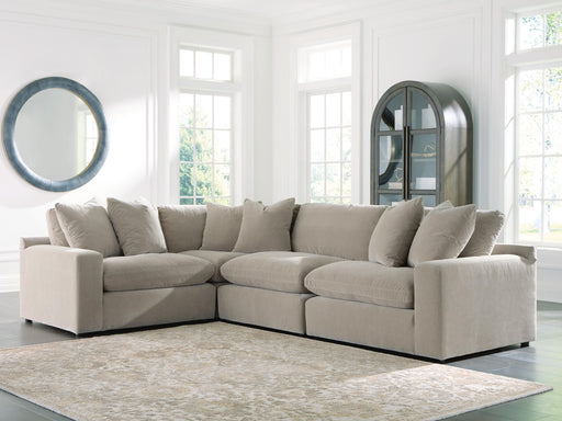 Maxton Heights Pebble 4-Piece Sectional - 67808S3