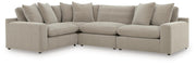 Maxton Heights Pebble 4-Piece Sectional - 67808S3